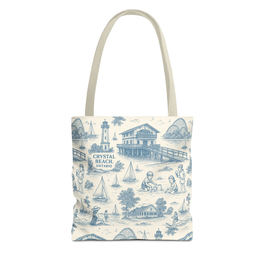 Crystal Beach Tote Bag, Beach Bag, Vacation Tote, Reusable Shopping Bag, Travel Organizer, Summer Accessories