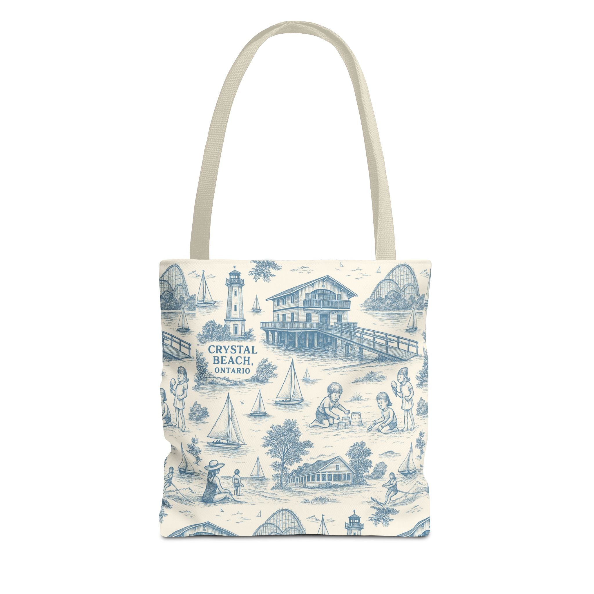 Crystal Beach Tote Bag, Beach Bag, Vacation Tote, Reusable Shopping Bag, Travel Organizer, Summer Accessories