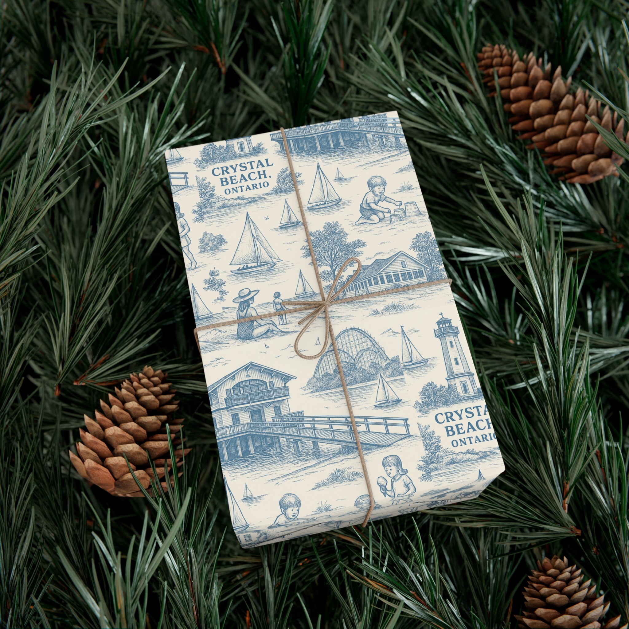 Charming Vintage Gift Wrap Papers for any Occasion, Eco-Friendly Wrapping, Holiday Gift Wrap, Unique Wrapping Paper, Nautical Theme