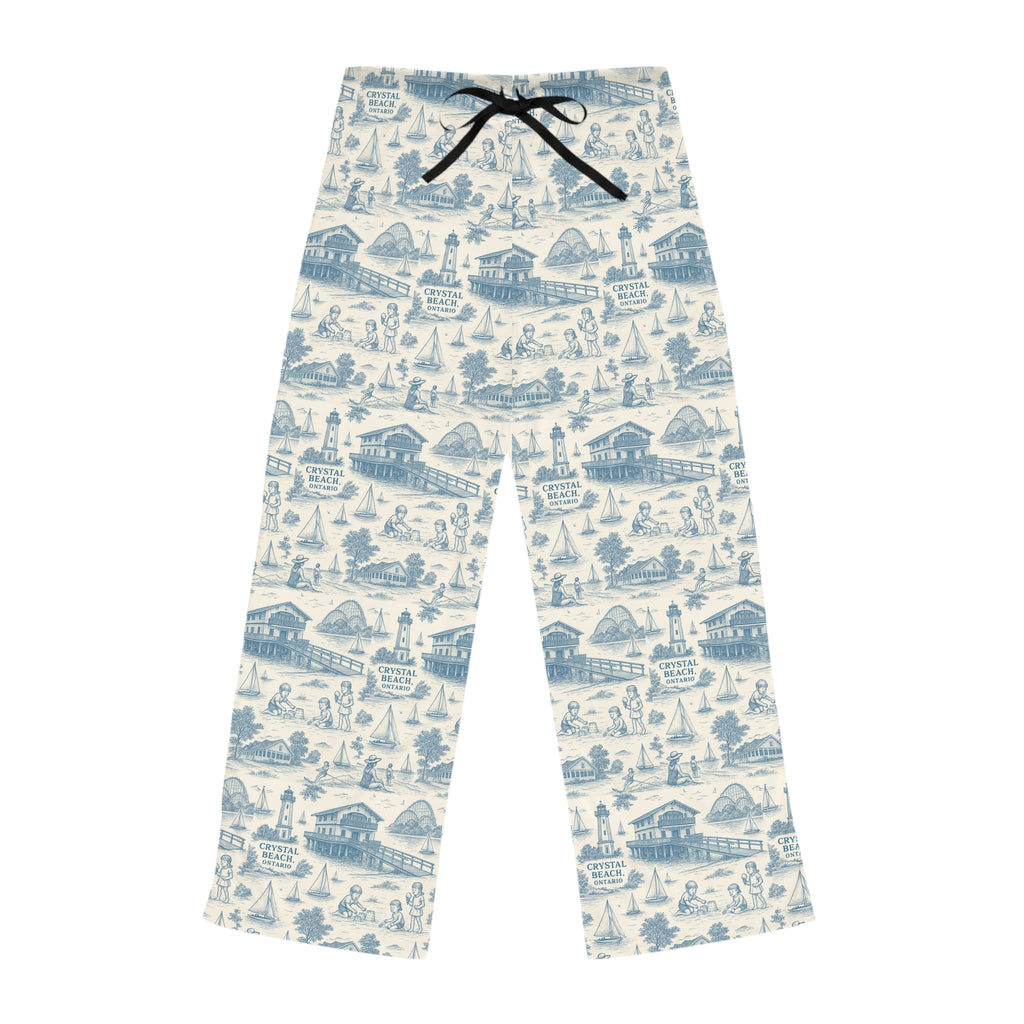 Relaxed Coastal Women's Pajama Pants, Dreamy Sleepwear, Ideal for Lounging, Vacation Vibes, Holiday Gifts, Home Comfort