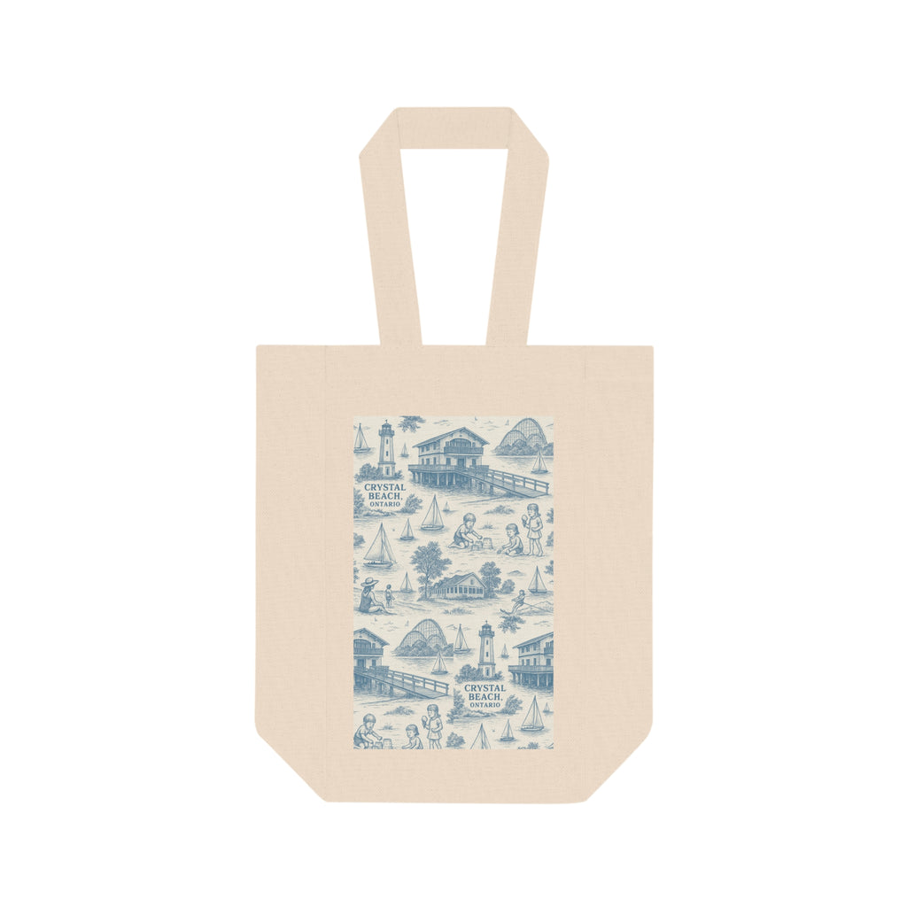 Stylish Double Wine Tote Bag for Parties, Gifts, Wine Lovers, Eco-Friendly, Picnic Accessory, Celebration Tote