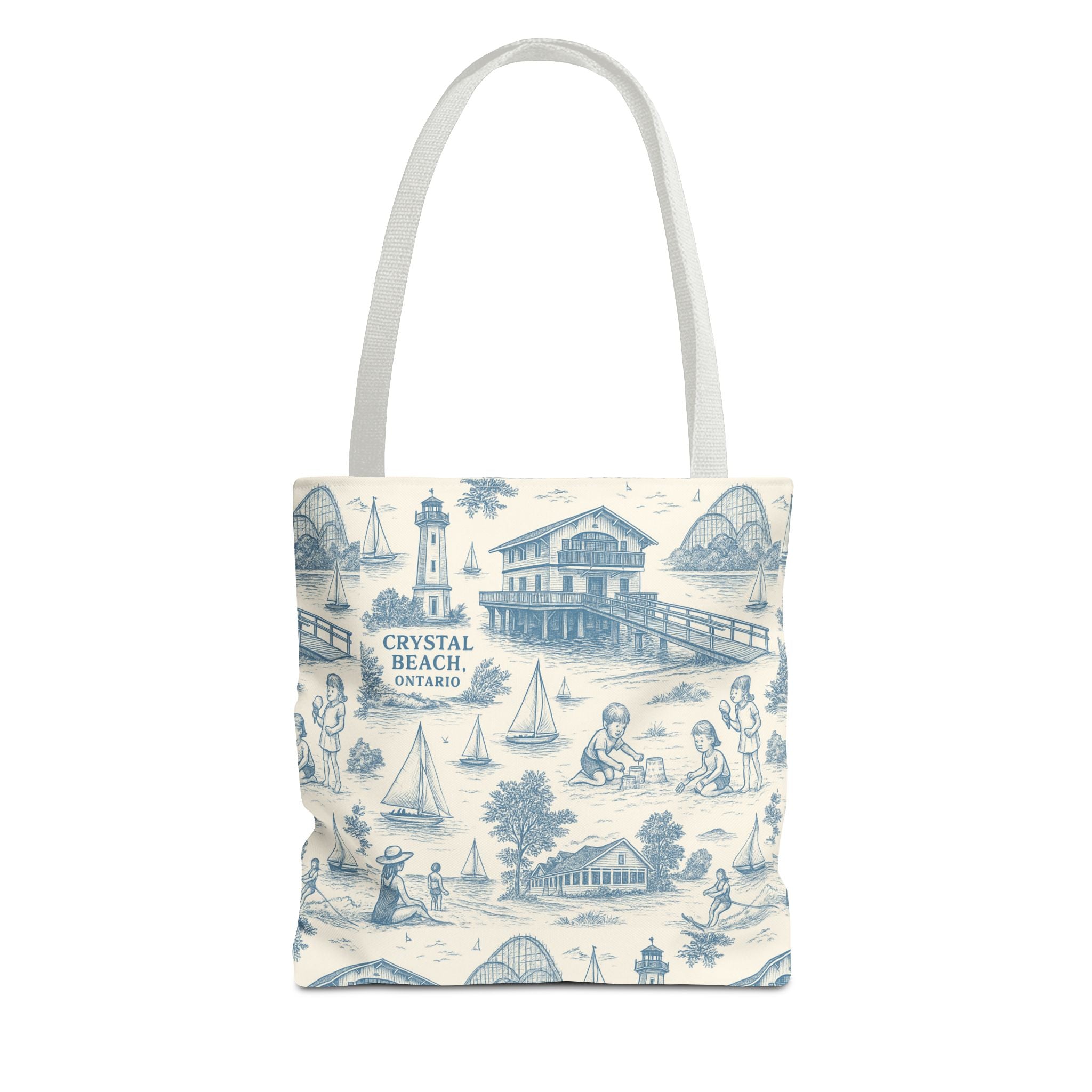 Crystal Beach Tote Bag, Beach Bag, Vacation Tote, Reusable Shopping Bag, Travel Organizer, Summer Accessories