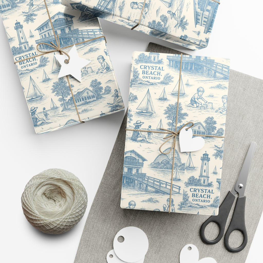 Charming Vintage Gift Wrap Papers for any Occasion, Eco-Friendly Wrapping, Holiday Gift Wrap, Unique Wrapping Paper, Nautical Theme