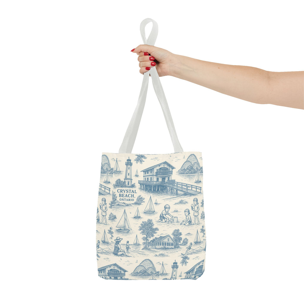 Crystal Beach Tote Bag, Beach Bag, Vacation Tote, Reusable Shopping Bag, Travel Organizer, Summer Accessories