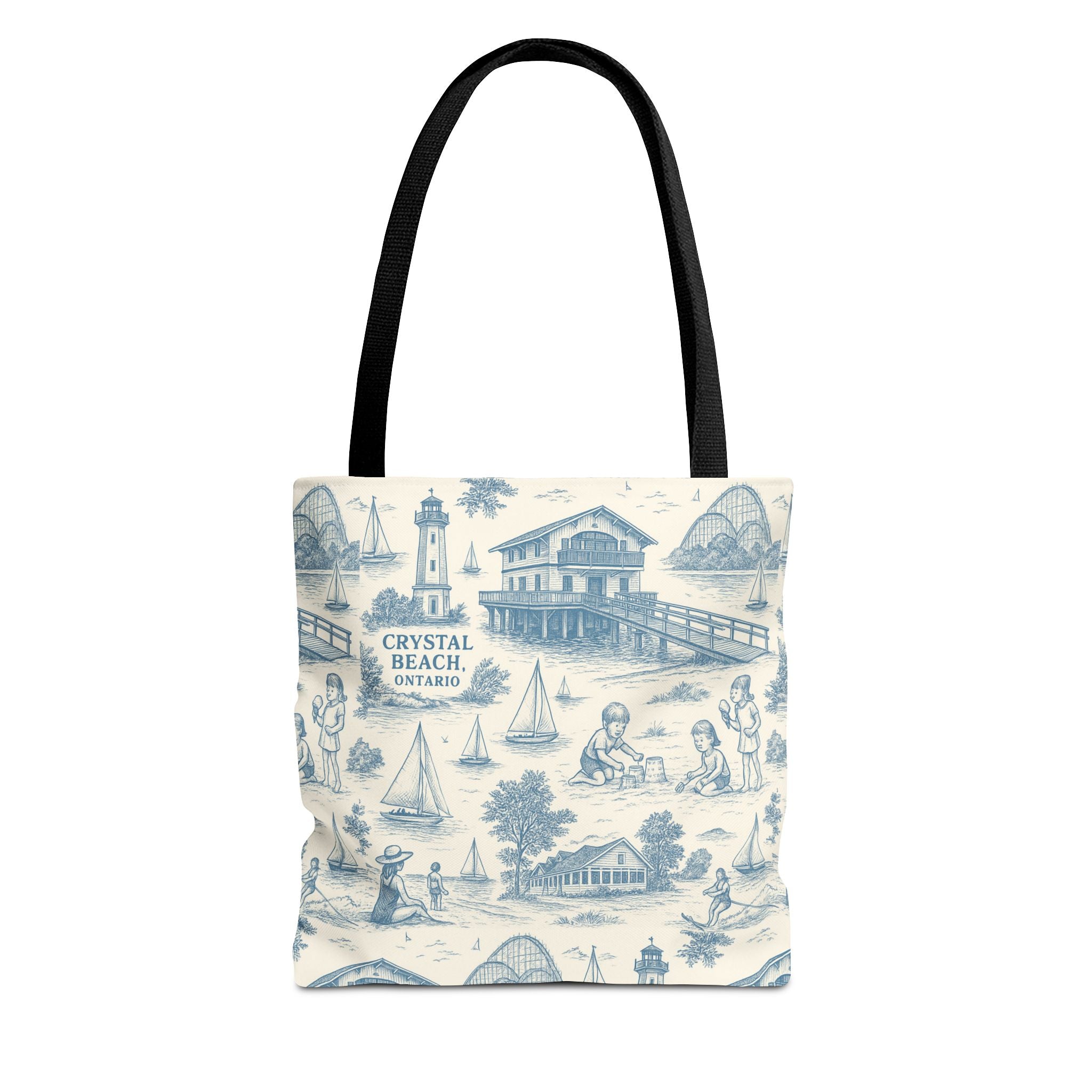 Crystal Beach Tote Bag, Beach Bag, Vacation Tote, Reusable Shopping Bag, Travel Organizer, Summer Accessories