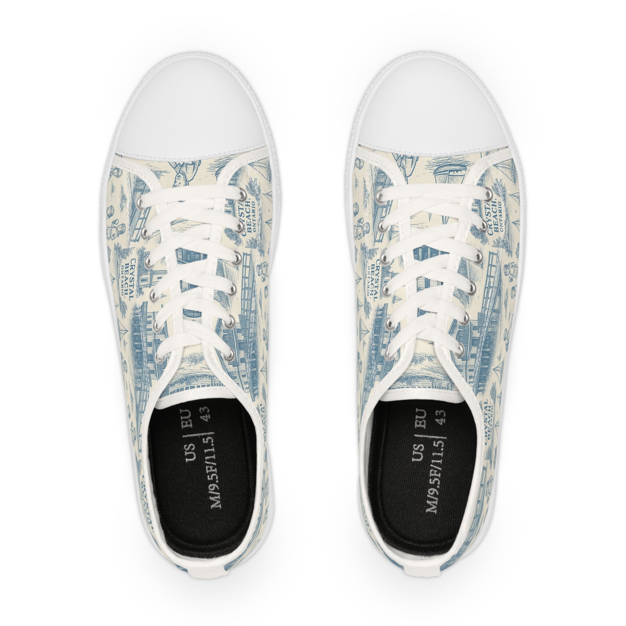 Nautical Men’s Low Top Sneakers | Casual Boat Shoes for Summer, Beach Wear, Gift for Sailors, Travel Footwear, Vintage Style Sneakers