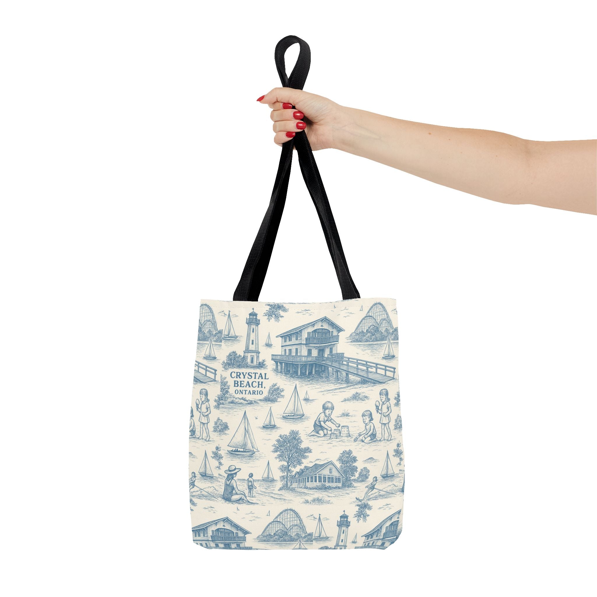 Crystal Beach Tote Bag, Beach Bag, Vacation Tote, Reusable Shopping Bag, Travel Organizer, Summer Accessories