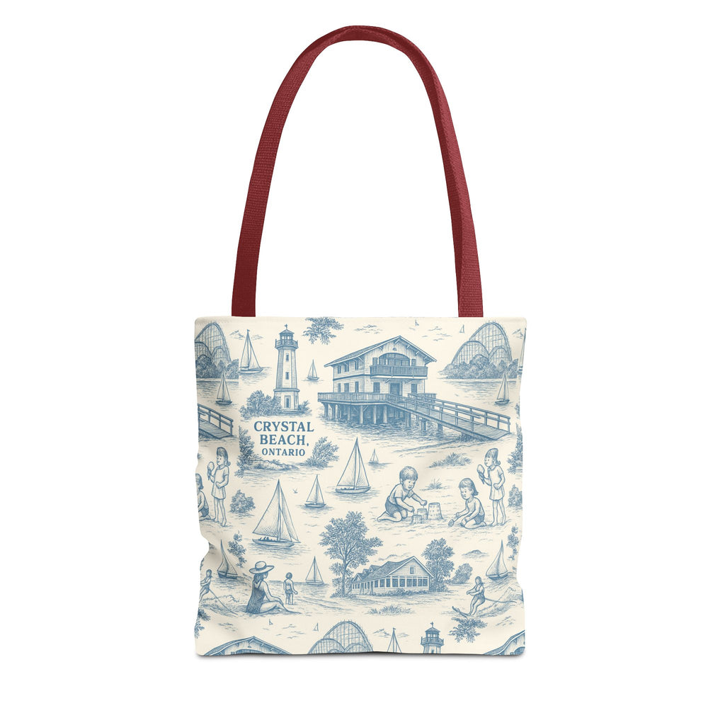 Crystal Beach Tote Bag, Beach Bag, Vacation Tote, Reusable Shopping Bag, Travel Organizer, Summer Accessories