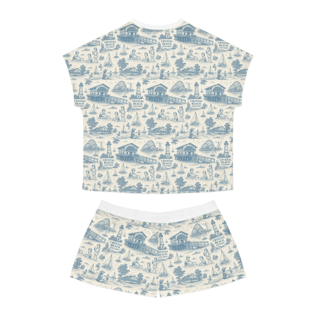 Women's Cozy Pajama Set - Relaxing Short Sleepwear for Home, Cute Pajamas, Gift for Her, Leisurewear, Summer Nights