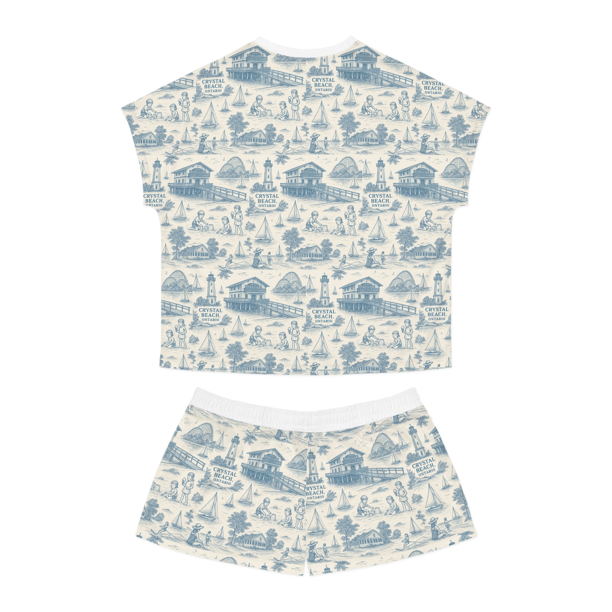 Women's Cozy Pajama Set - Relaxing Short Sleepwear for Home, Cute Pajamas, Gift for Her, Leisurewear, Summer Nights